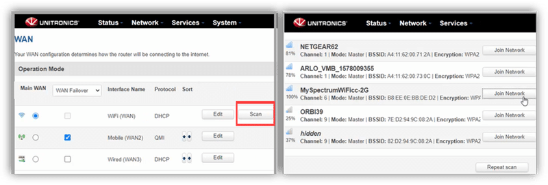 how to get a wifi password from a bell router