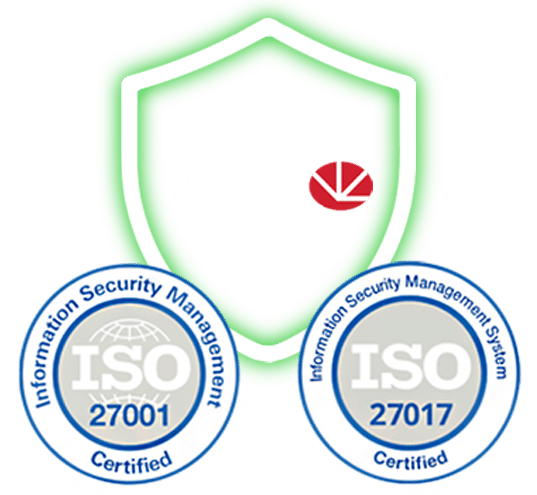 UniCloud is both ISO 27001 and 27017 certified
